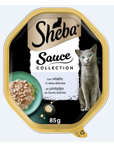 Sheba Sauce Collection Vitello in Salsa 85g Sheba Sauce Collection Vitello in Salsa 85g